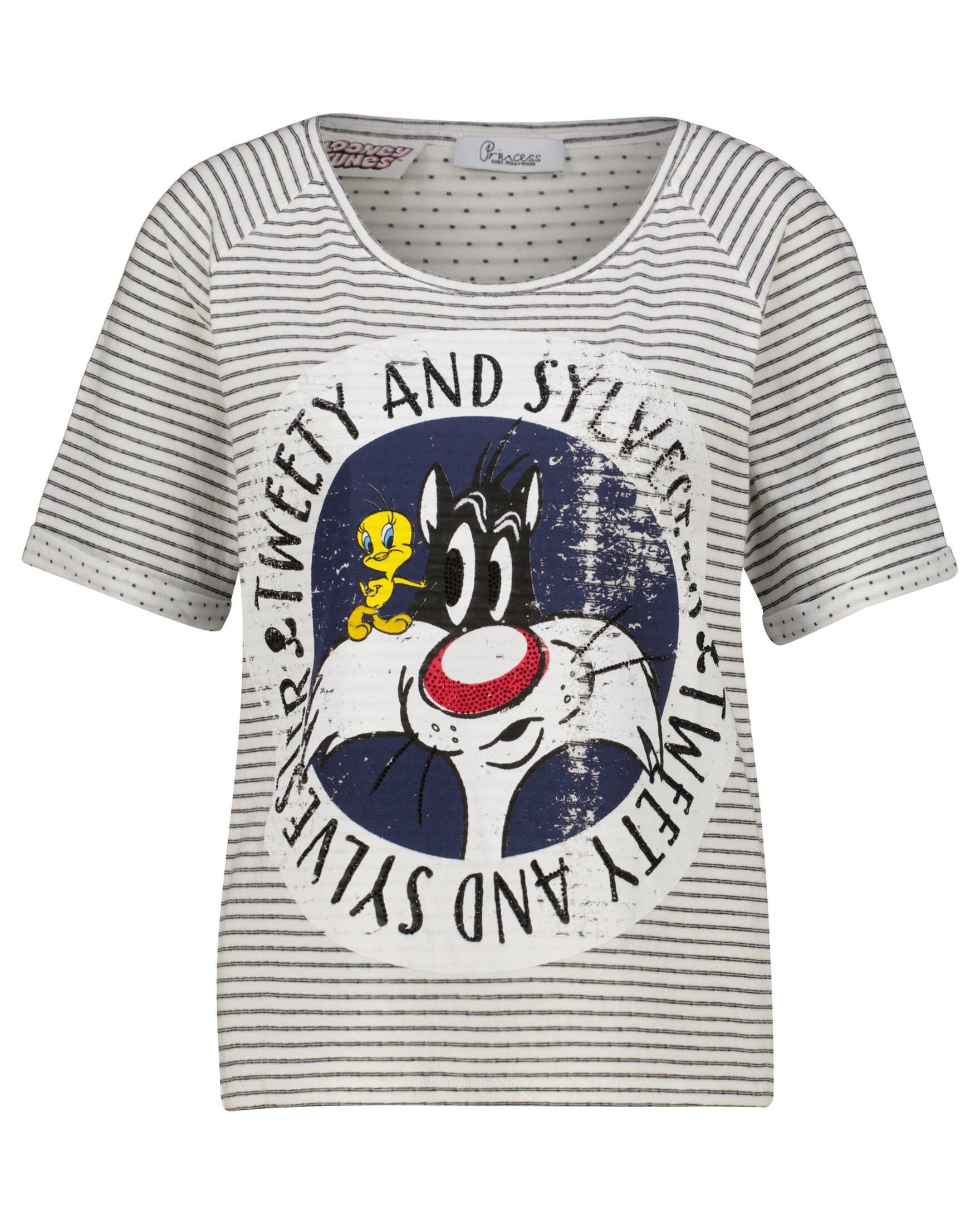 Princess goes Hollywood T-Shirt Damen T-Shirt TWEETY & SYLVESTER (1-tlg)