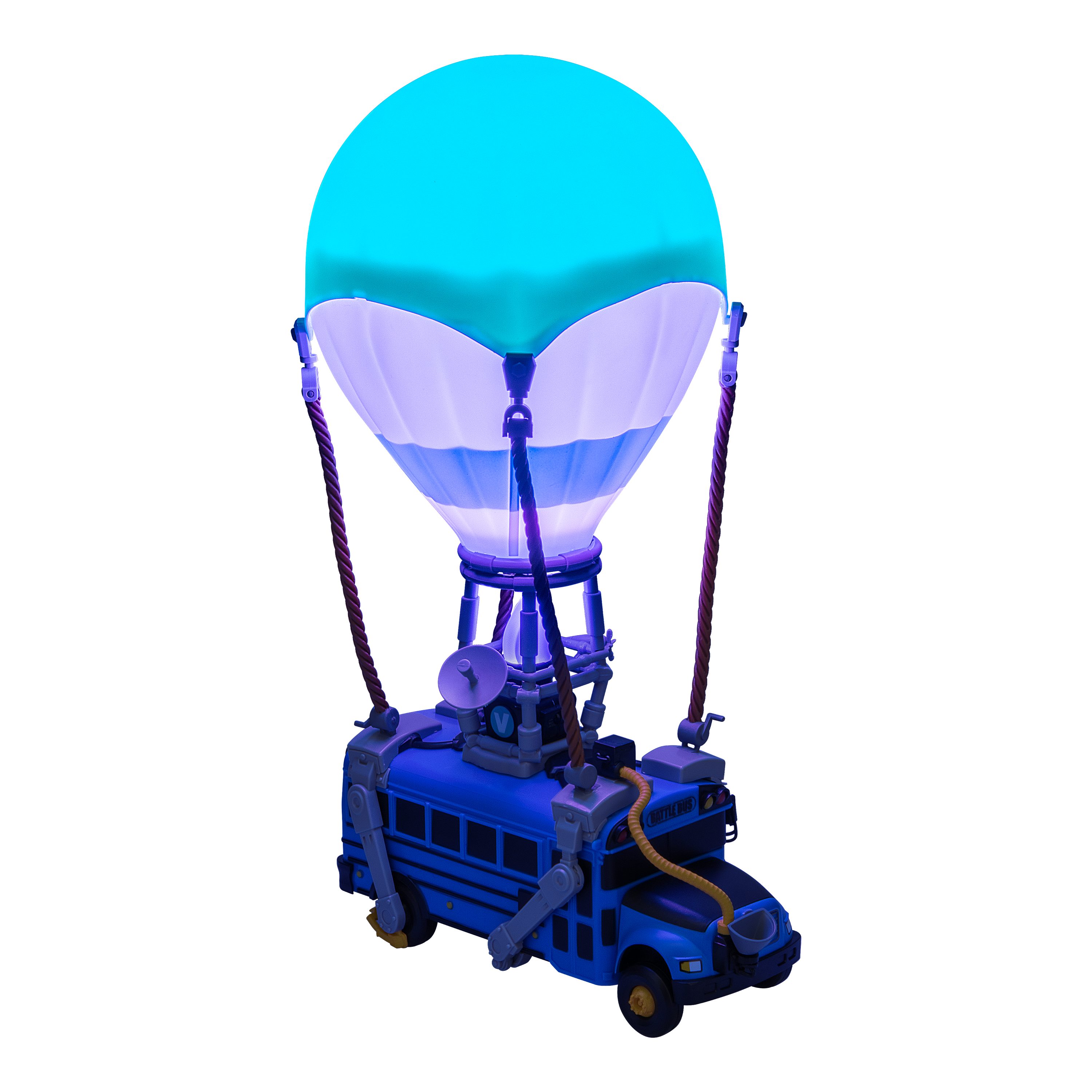 Paladone LED Dekolicht Fortnite Schlachtenbus Battlebus farbwechselnde LED-Gaming-Lampe, LED fest integriert, mit Kopfhörerständer