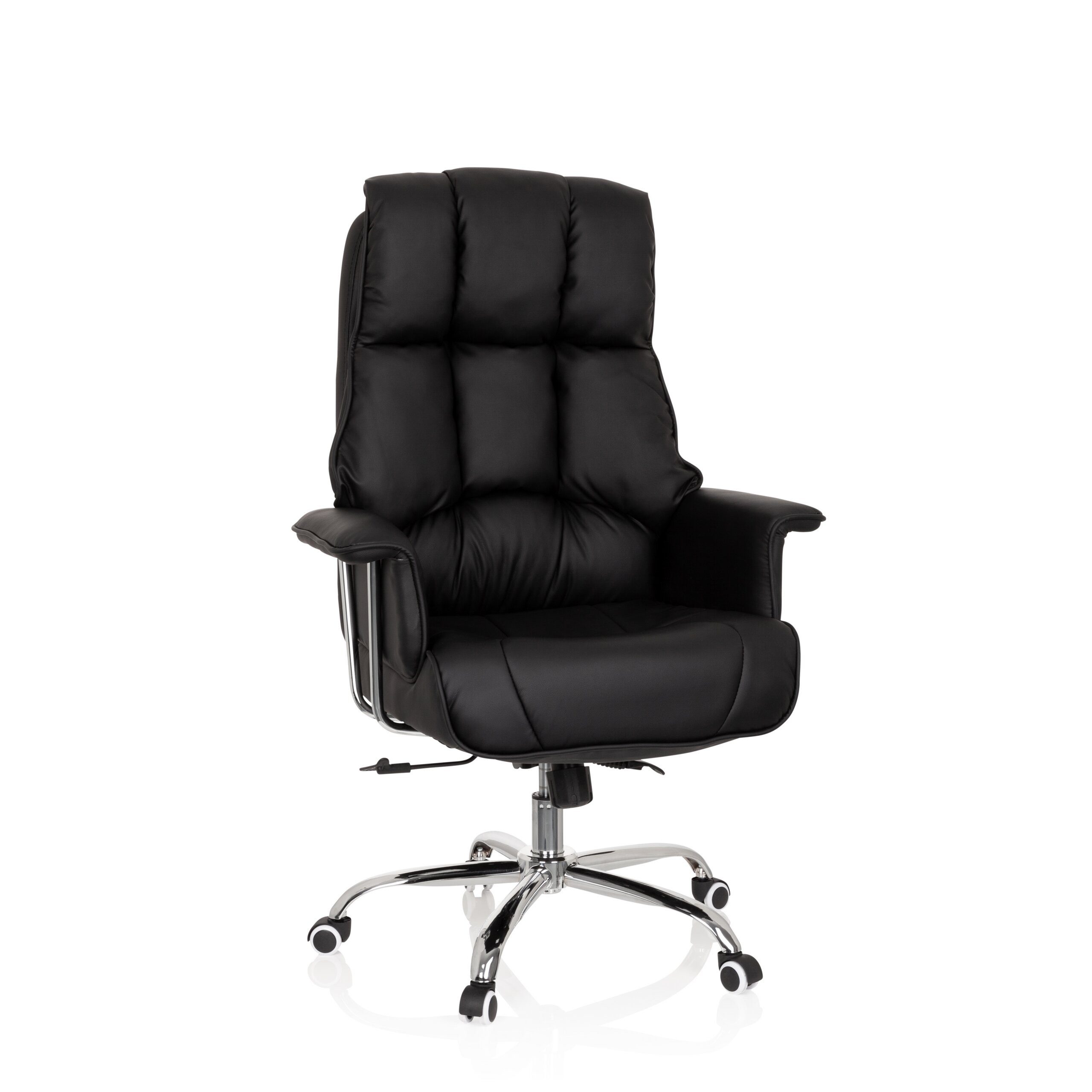 hjh OFFICE Chefsessel Profi Chefsessel Commander Kunstleder, Drehstuhl Bürostuhl ergonomisch