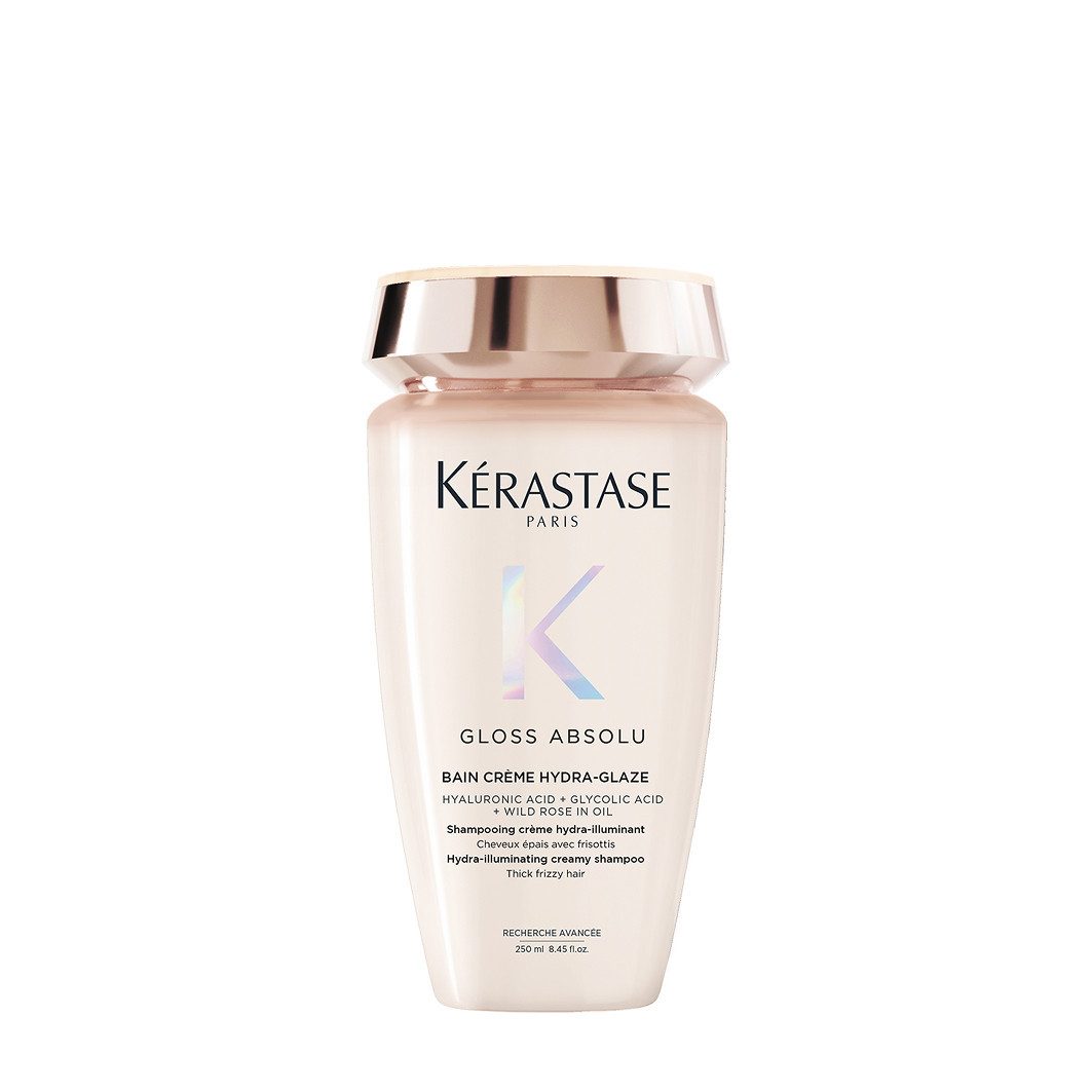 Kérastase Haarshampoo Kérastase Gloss Absolu Bain Crème Hydra-Glaze Shampoo 250 ml, 1-tlg., Reduziert Haarbruch sichtbar bereits nach wenigen Anwendungen