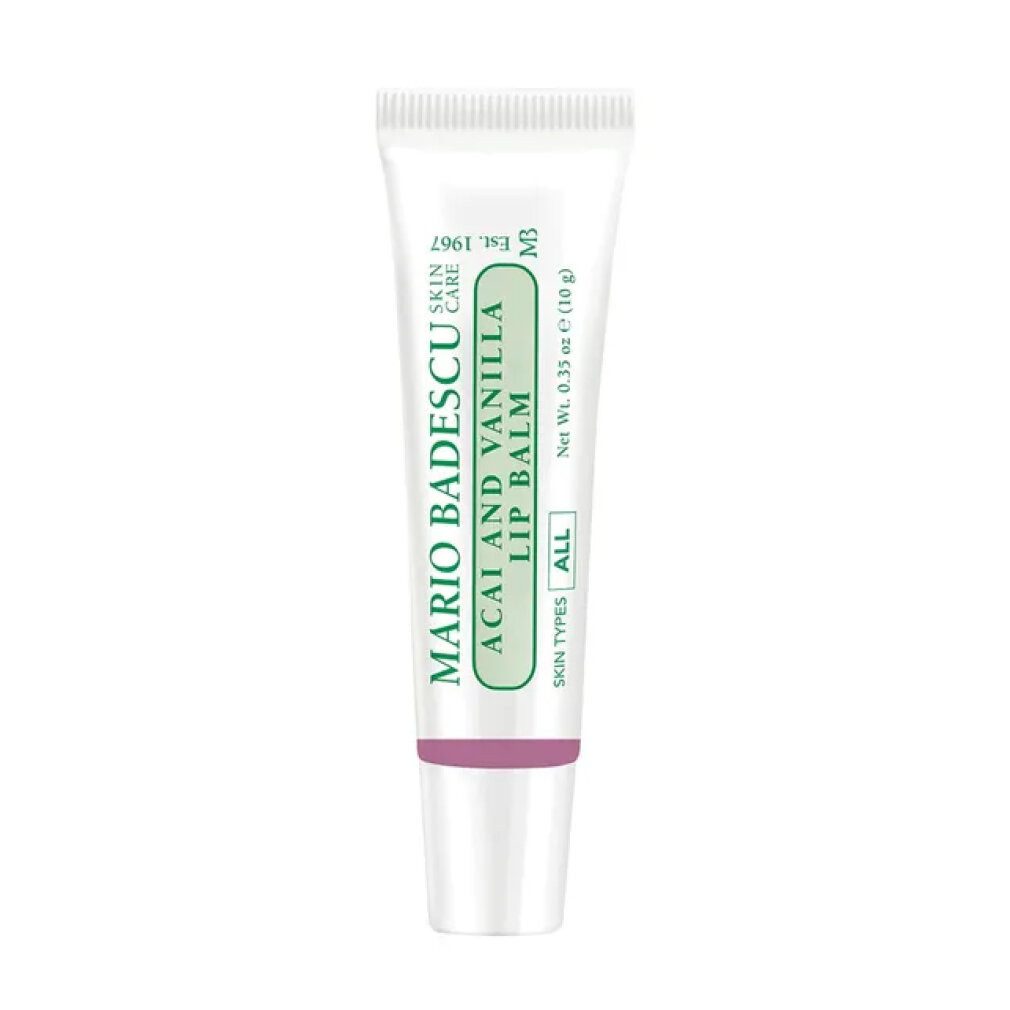 Mario Badescu Lippenpflegemittel Lippenbalsam (Acai- und Vanille-Lippenbalsam) 10 g