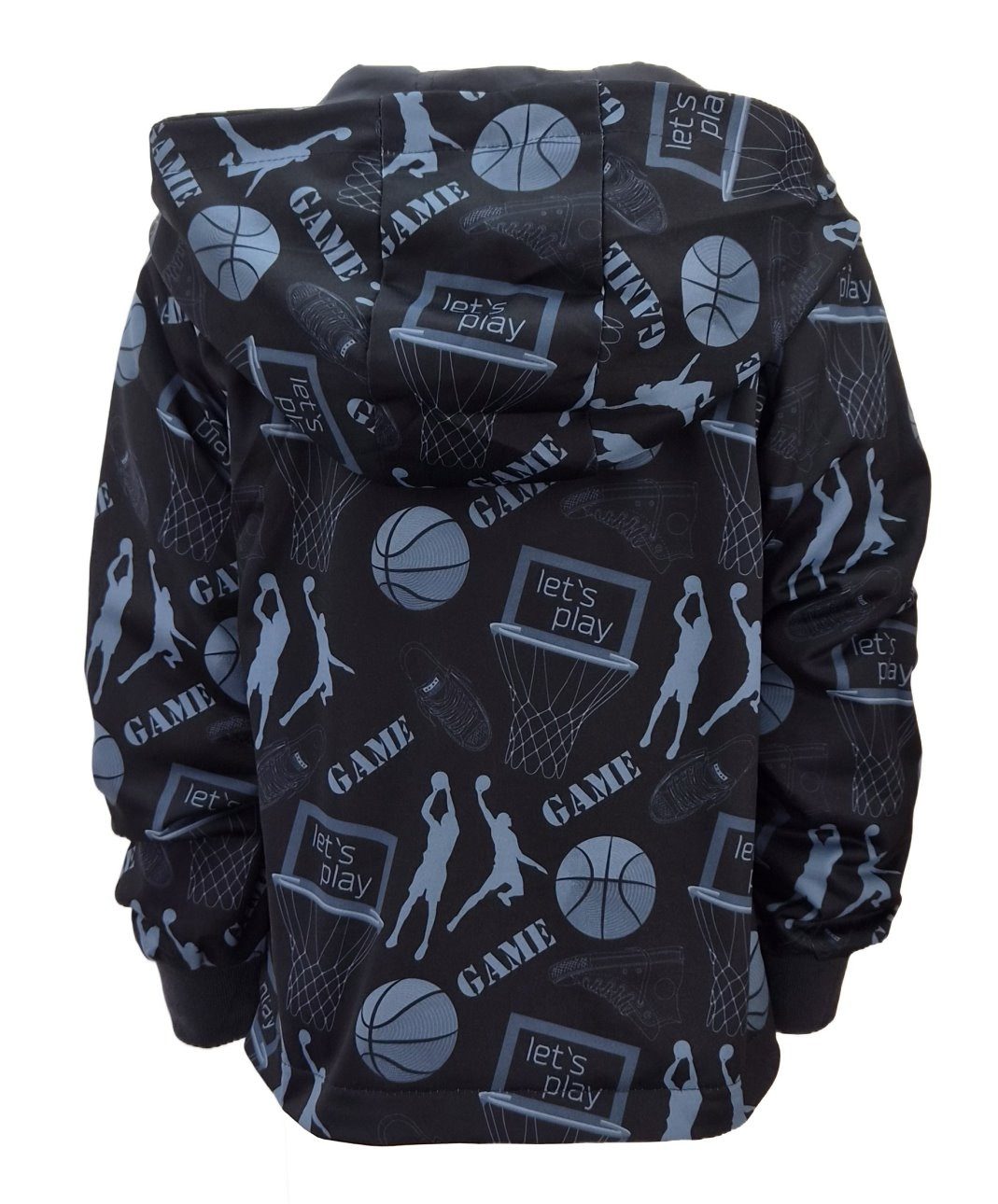 Fashion Boy Wendejacke Jacke Wendejacke Übergangsjacke Kinder JH3285e in Unifarben – Bild 4 von 4