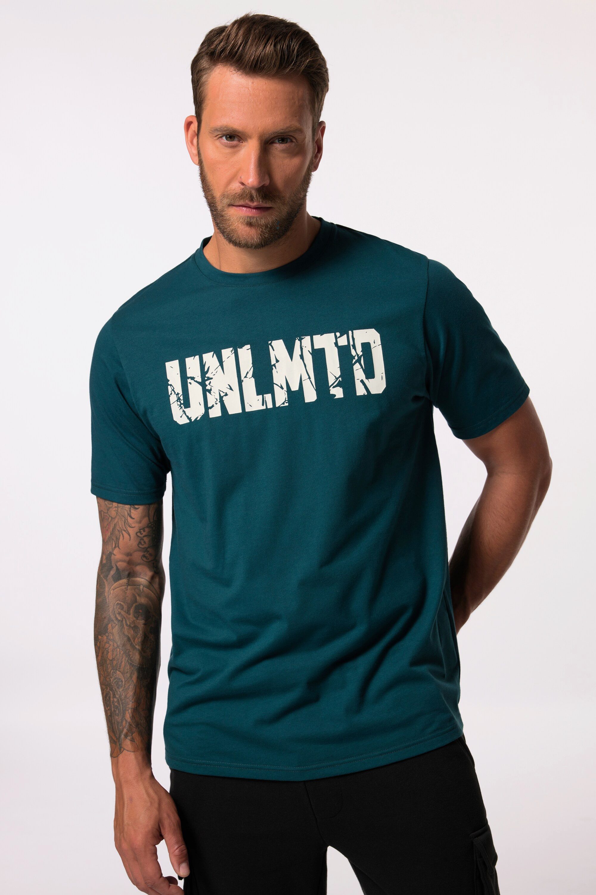 JP1880 T-Shirt T-Shirt Halbarm Fitness UNLMTD-Print QuickDry günstig online kaufen