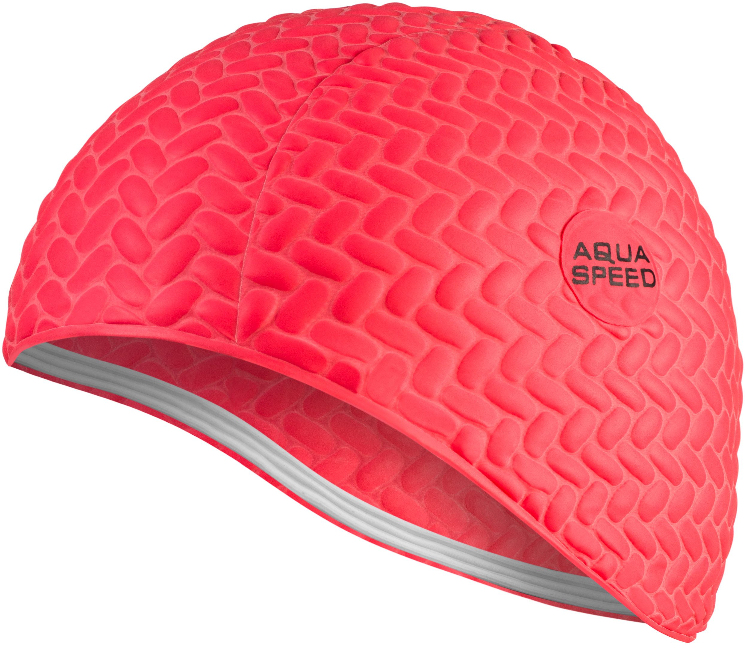 Aqua Speed Badekappe Bombasic / Bombastic TIC TAC (Schwimmkappe für Aqua Fitness), Elastische Aqua Fitness Schwimmhaube