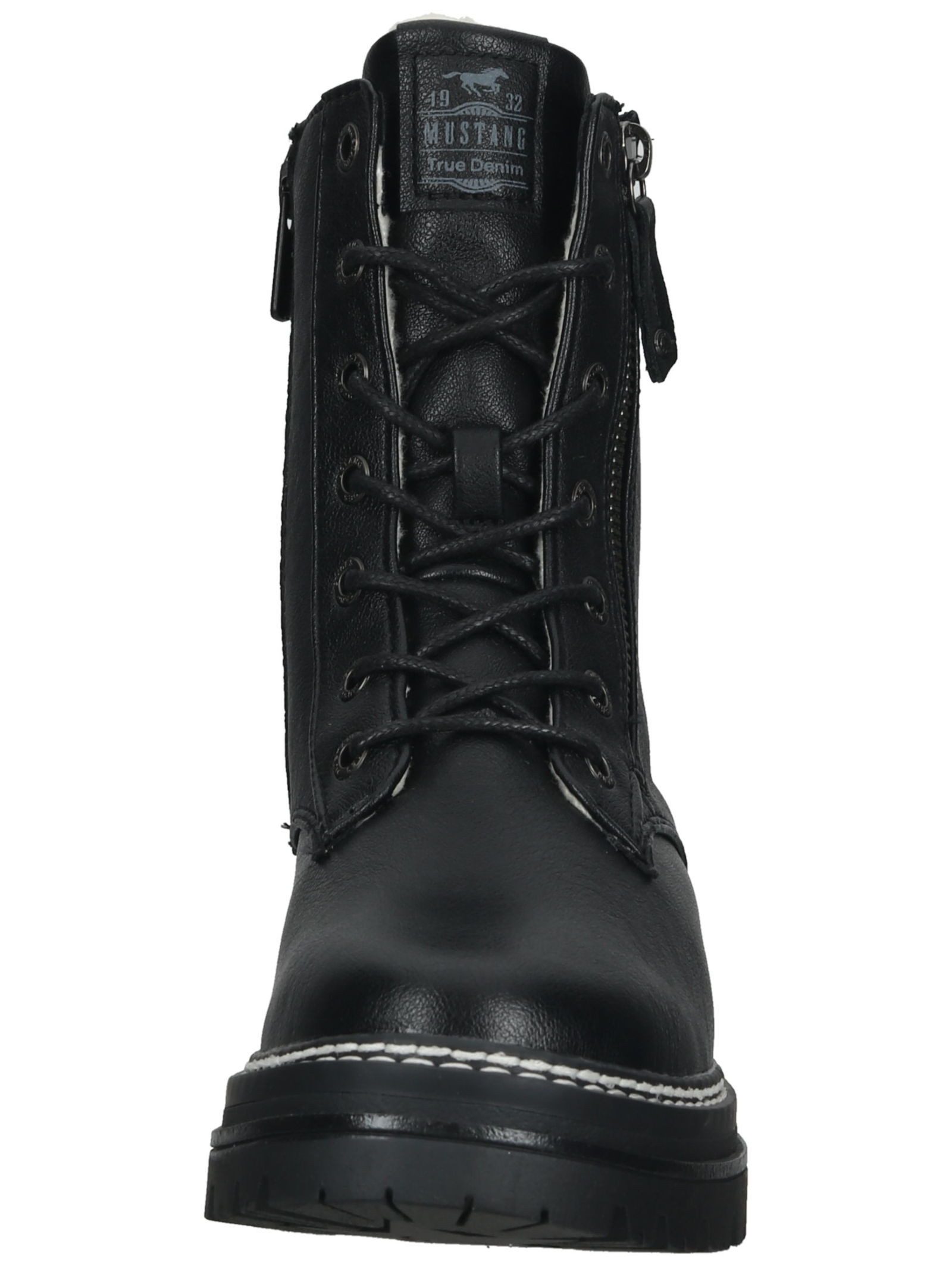 Mustang Shoes Mustang Shoes Stiefelette Lederimitat Schnürstiefelette