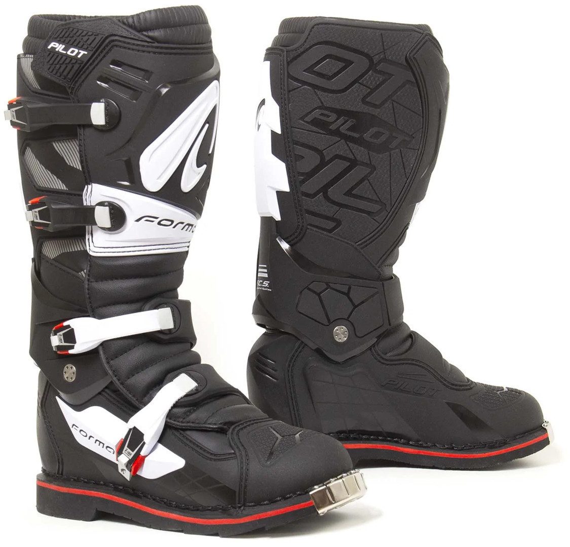 Forma Pilot FX Motorradstiefel Motorradstiefel wechselbare Sohlen