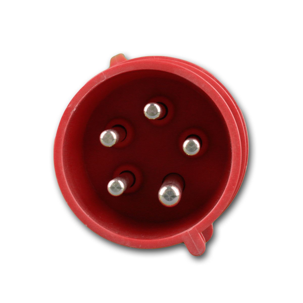 world-trading-net CEE-Stecker CEE-Stecker "Shark", 32A, rot IP44, Kraftstecker