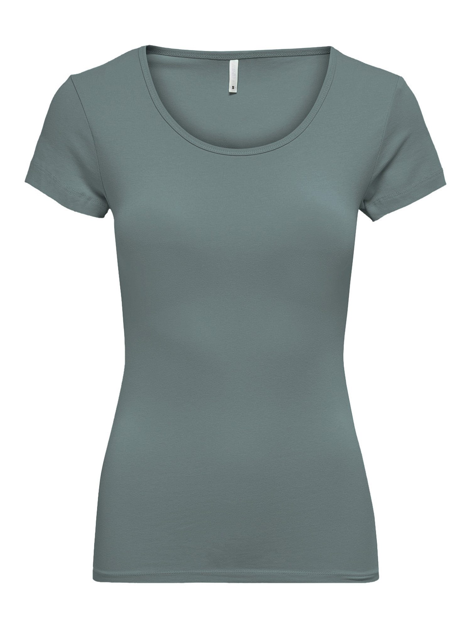 ONLY T-Shirt ONLLIVE LOVE NEW (3-tlg., 3er Pack) Figur betont, elastische Baumwollqualität – Bild 4 von 5