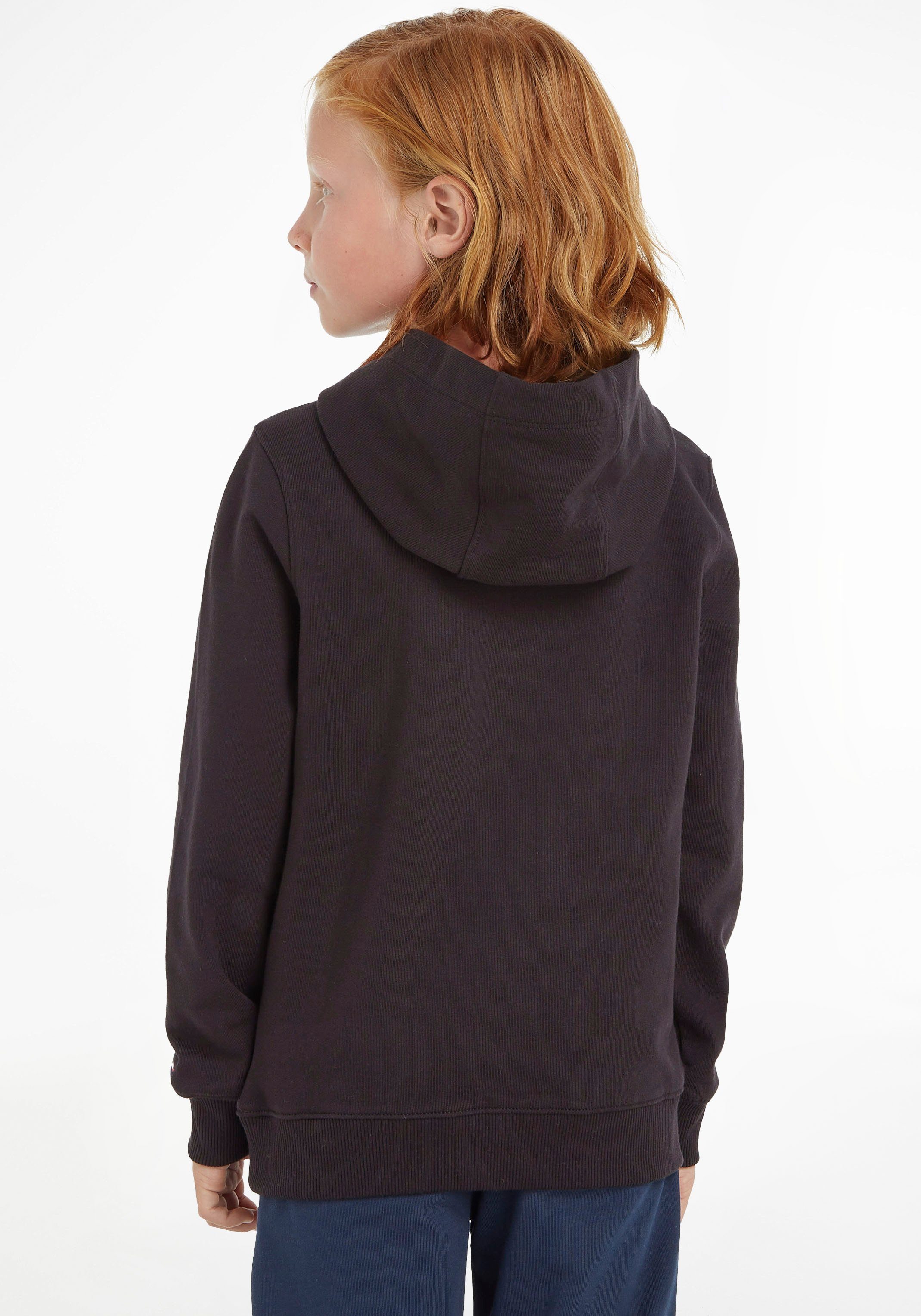 Kapuzensweatshirt ESSENTIAL Junior MiniMe,für Jungen und Hilfiger Mädchen Kids Tommy HOODIE Kinder