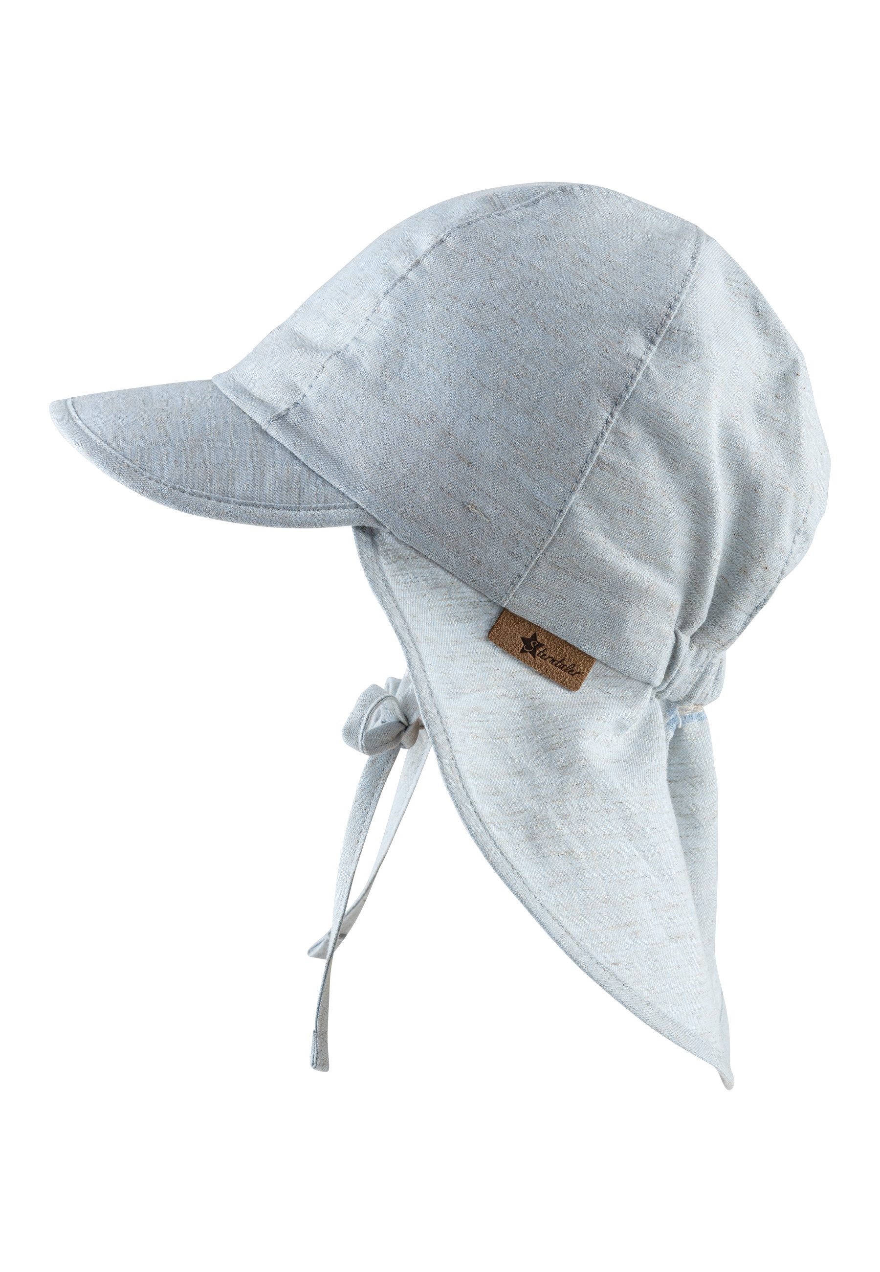 Sterntaler® Schirmmütze Schirmmütze mit Nackenschutz meliert (1-St) – Bild 5 von 5