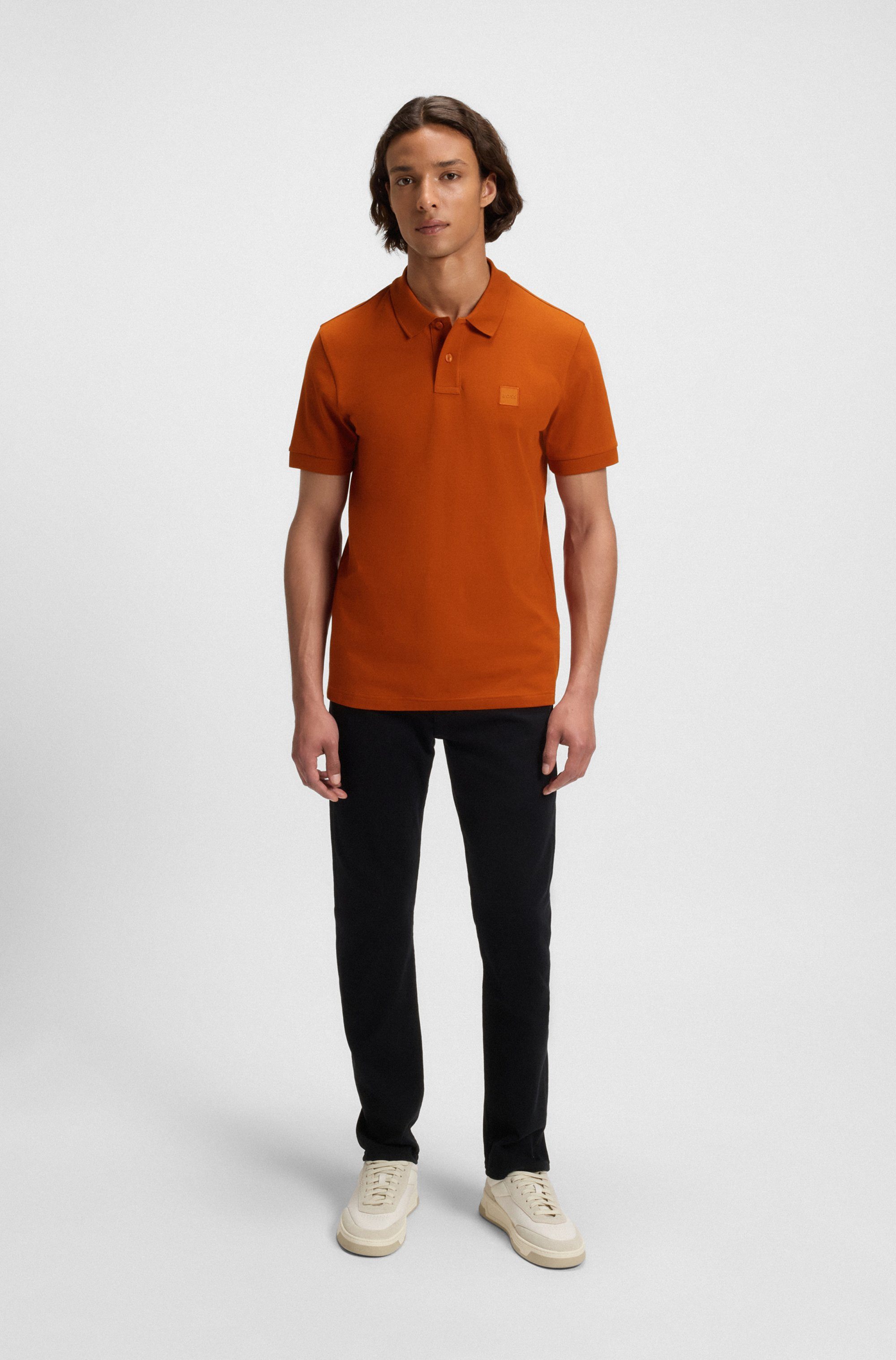 BOSS ORANGE Poloshirt Passenger mit Polokragen