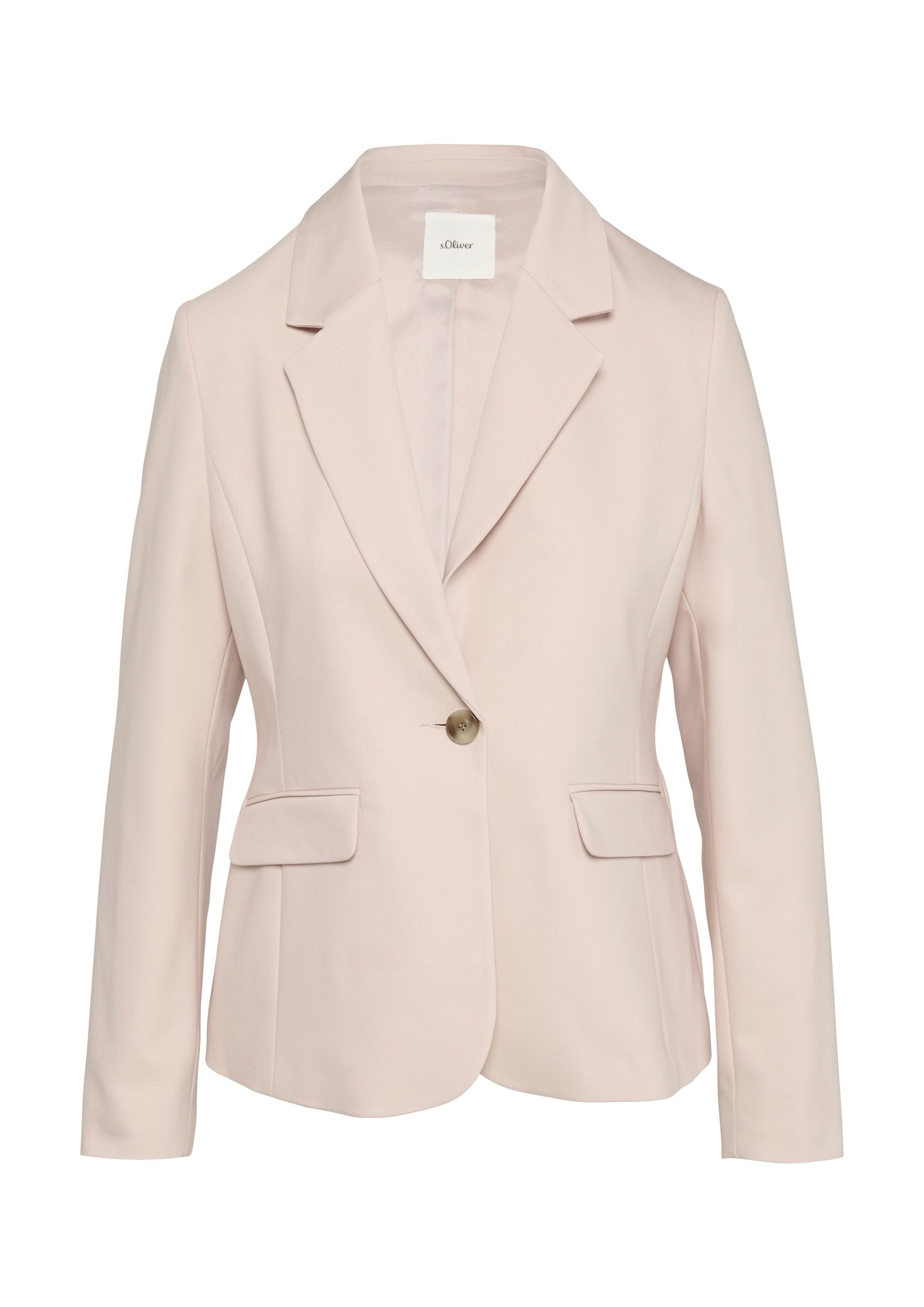 s.Oliver Jackenblazer Indoor-Blazer Eleganter Blazer im Slim Fit