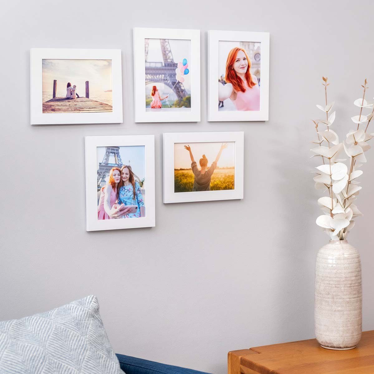 PHOTOLINI Bilderrahmen 5er Set breite Rahmen, günstig online kaufen