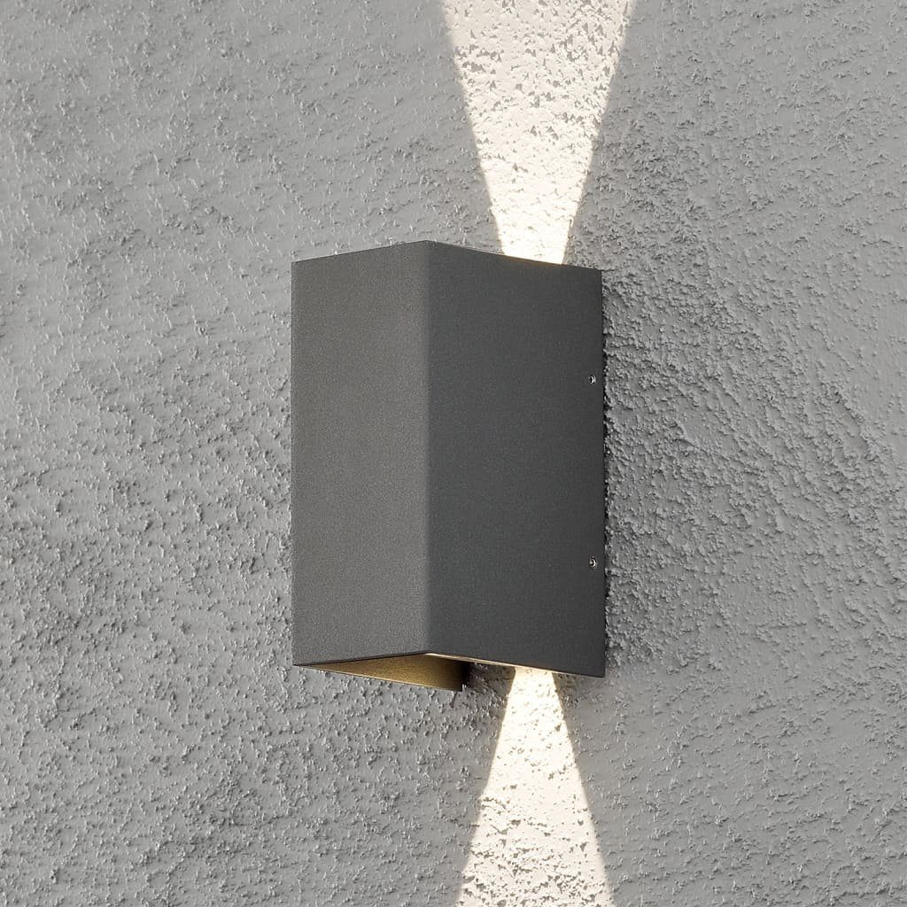 11x8x17 Cremona cm KONSTSMIDE LED-Wandleuchte Außen-Wandleuchte 2x3W