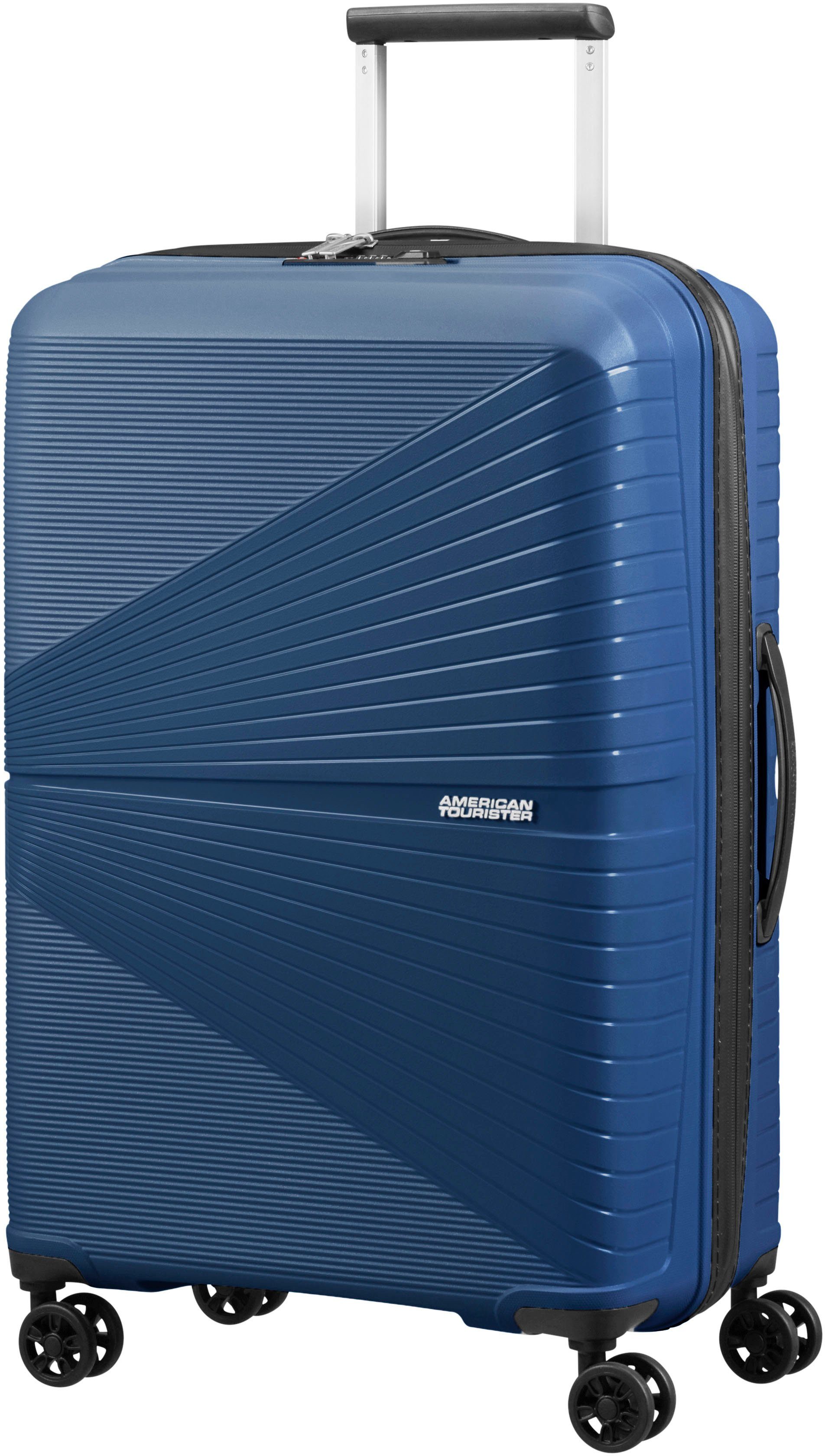 Rollen cm, Hartschalen-Trolley Tourister® 4 67 Navy American Airconic, Midnight