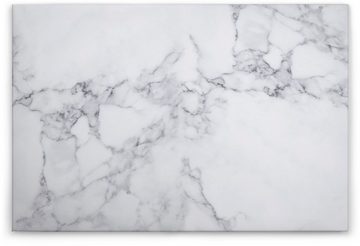 A.S. Création Leinwandbild White Marble, Marmor (1 St), Marmoroptik Marmor Keilrahmen