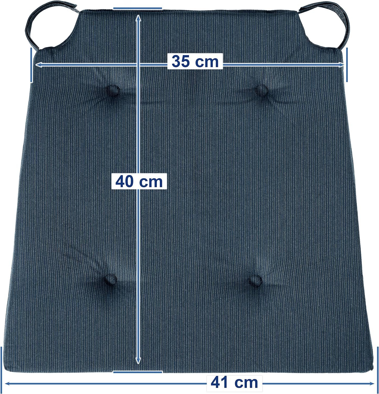 sleepling Stuhlkissen Sitzkissen, für Indoor und Outdoor, mit Klettverschlu günstig online kaufen