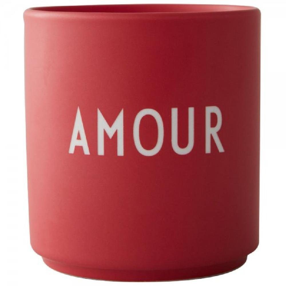 Design Letters Tasse Becher Favourite Cup France Amour Rot