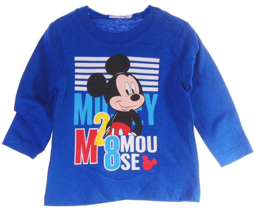 Kinder Jungen (Gr. 50 - 92) Disney Baby Langarmshirt Baby T-Shirt Langarmshirt Shirt 68 74 80 86