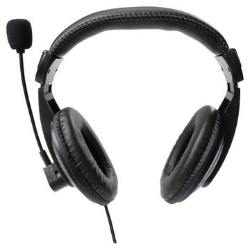 Retevis R114 Funkgerät Over Ear Headset, Rauschunterdrückung VOX 2 Pin (2 STK) Over-Ear-Kopfhörer