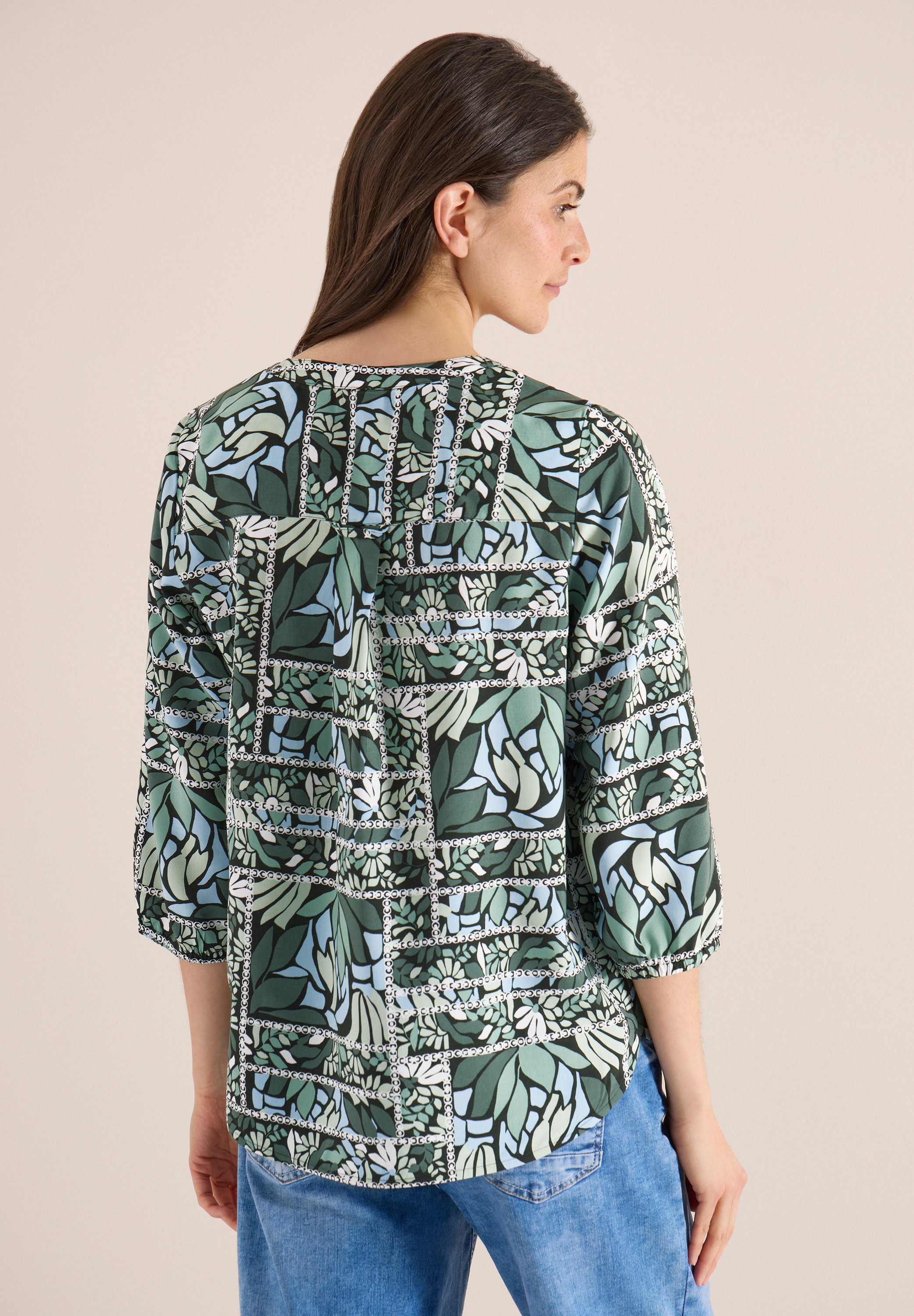 CECIL Klassische Bluse mit 3/4 Ärmeln