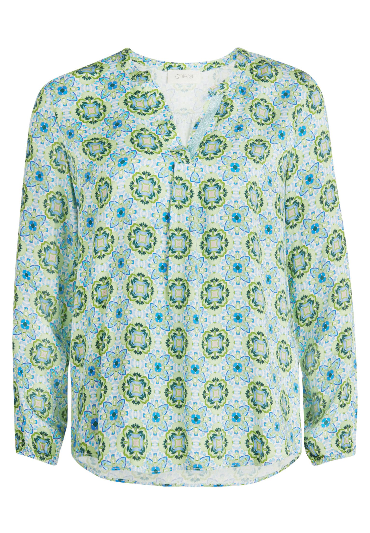 Cartoon Shirtbluse Damen mit Muster