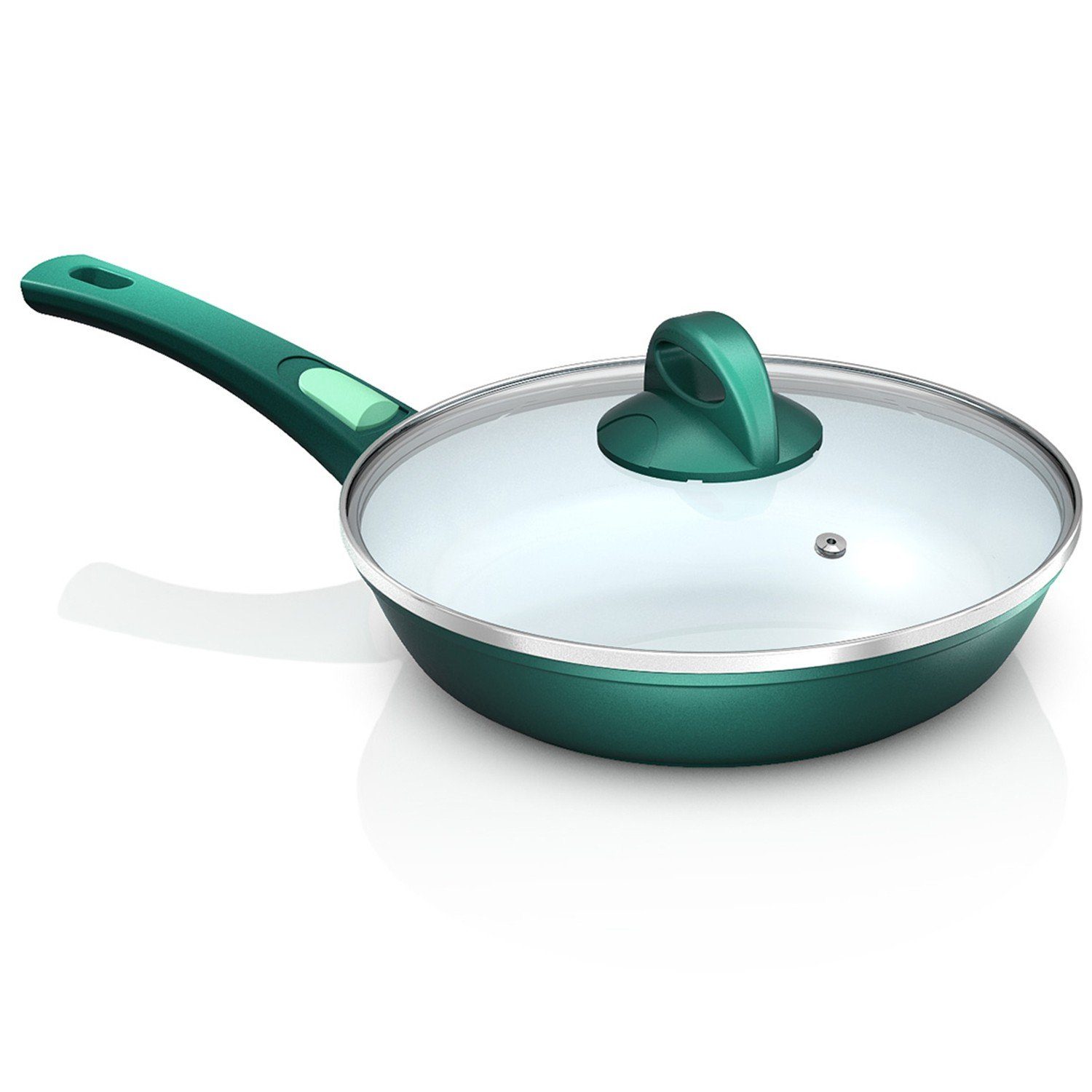 Genius Bratpfanne Genius Cerafit Fusion Pfannen (7 Teile) Bratpfanne, Keramik (Set), Lotus-Effekt