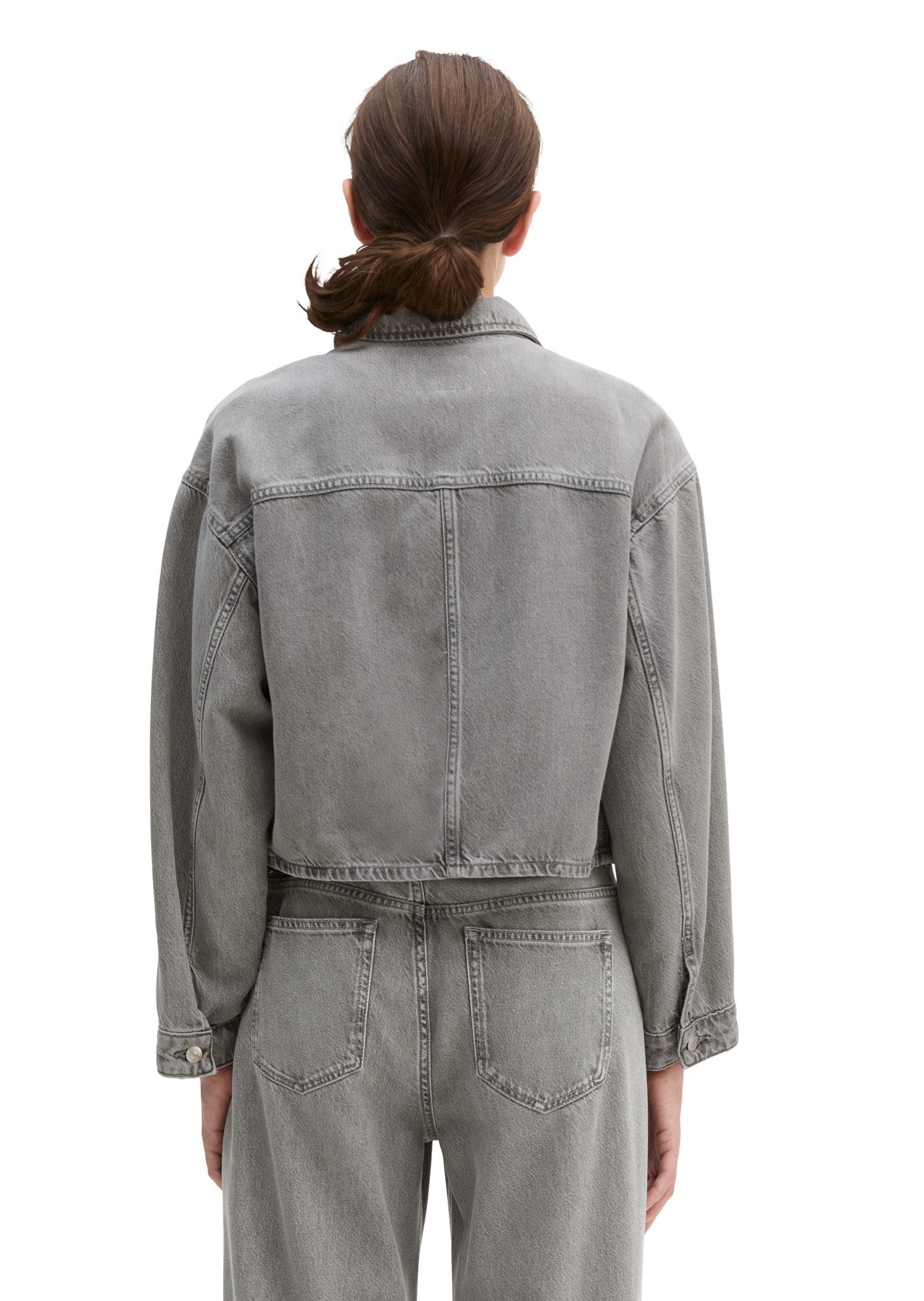Marc O'Polo Jeansjacke aus Lyocell-Bio-Baumwolle-Mix
