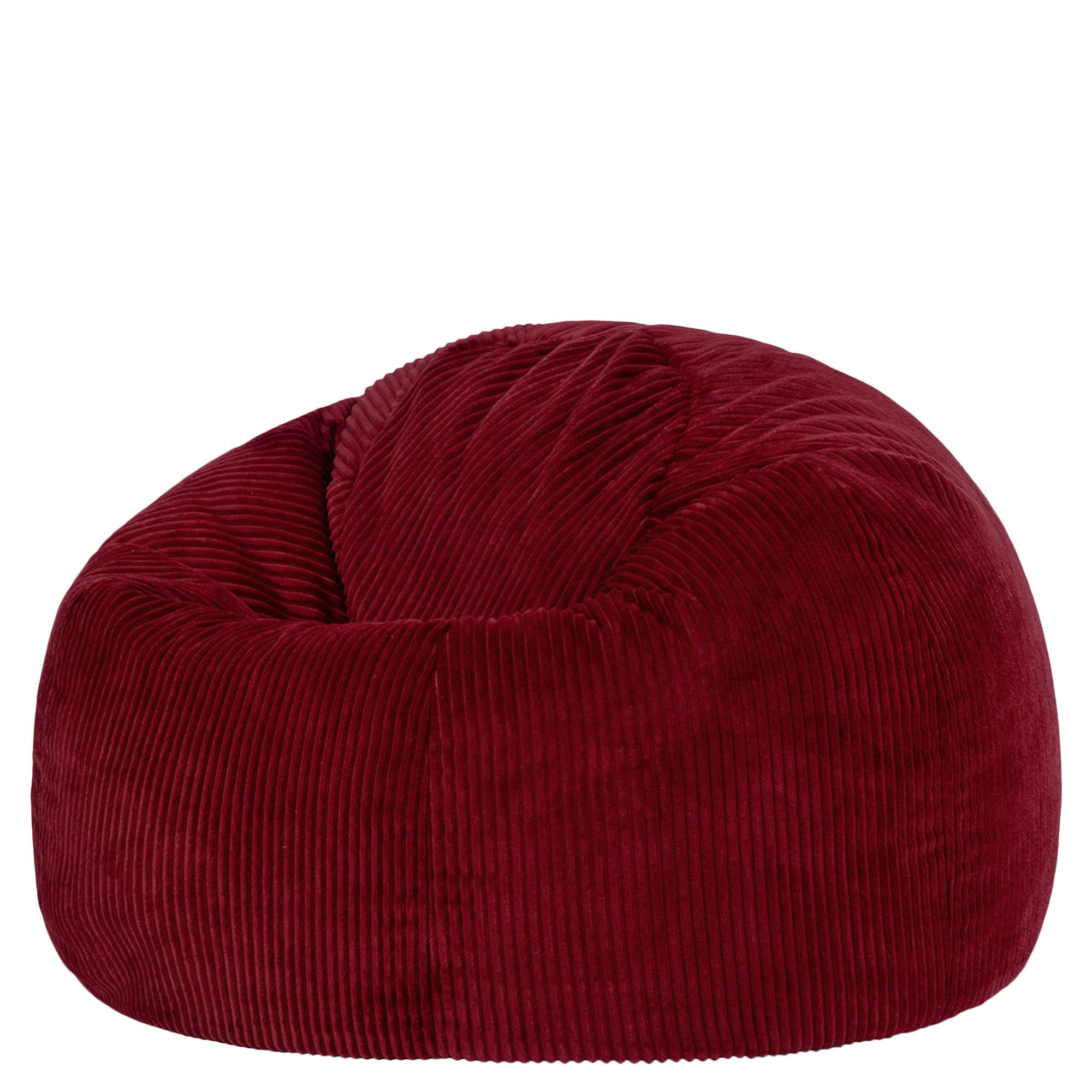 icon Sitzsack Sitzsack Erwachsene aus Cord flauschig „Kingston“, 85x50cm, M günstig online kaufen