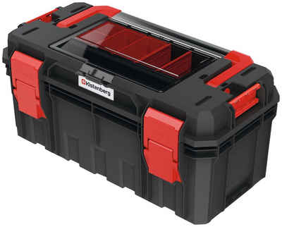 Prosperplast Werkzeugbox X BLOCK ALU LOG, 55 x 28 x 26,4 cm