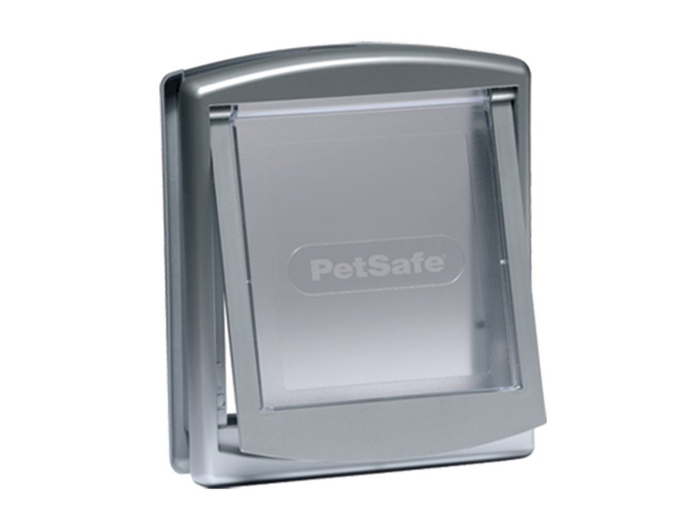 PetSafe Haustierklappe PetSafe Tür 757, grau/transparent 35,2 x 29,4 cm