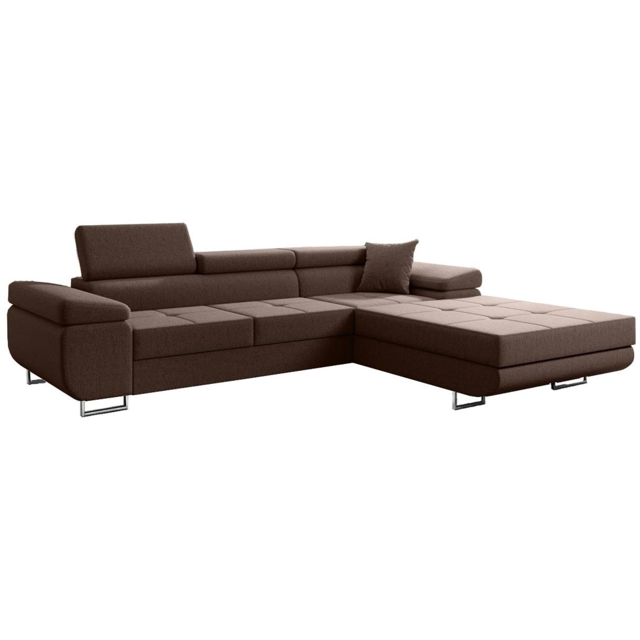 Beautysofa Ecksofa Alons mit Schlaffunktion auf günstig online kaufen