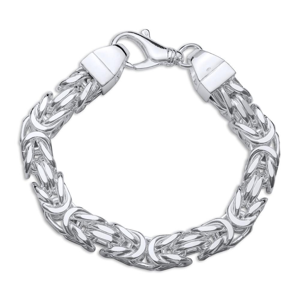 Unique Armband Aus Königskettengliedern 9 mm, Sterlingsilber KA0090-F