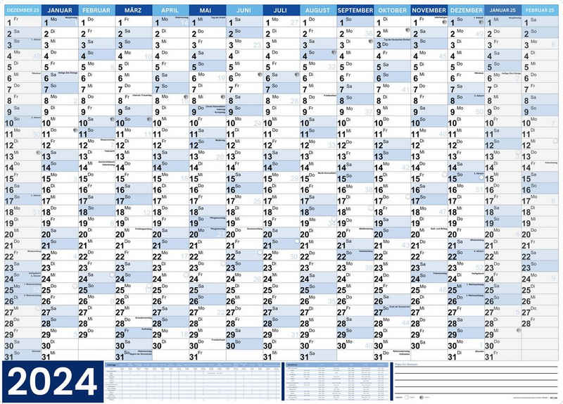 Close Up Poster Wandkalender 2024 XXL Poster Papier 250 gr. / matt 140 x 100 cm