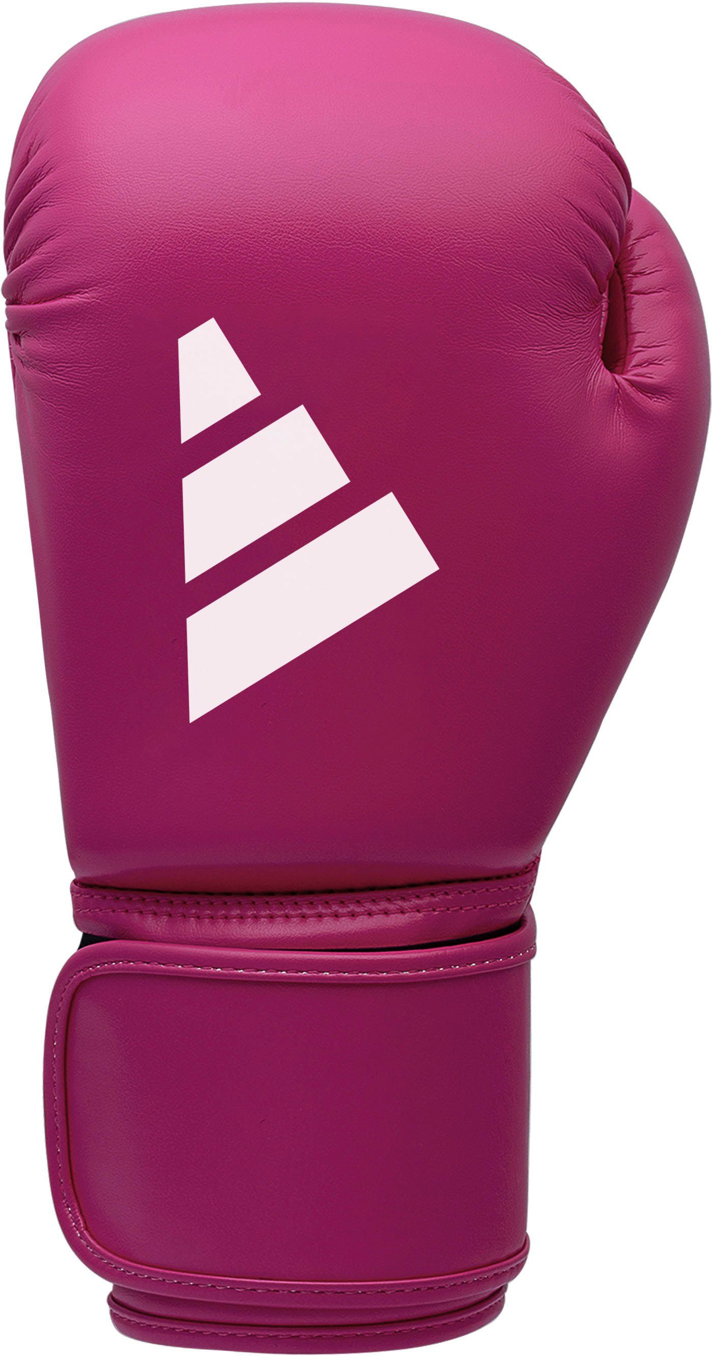 Speed 50 adidas pink/weiß Kinderboxhandschuhe Performance