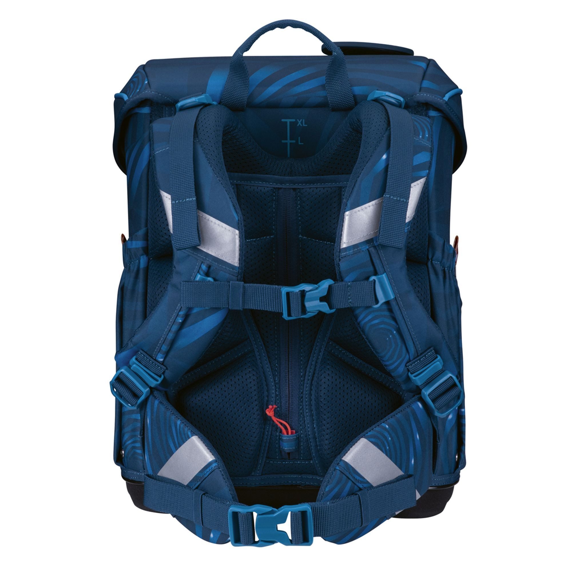 Scout Schulranzen Neo LED (8-tlg), Polyester
