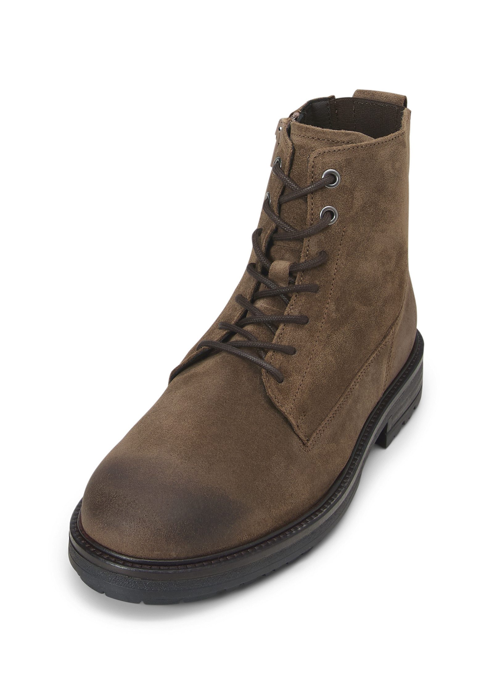 Marc O'Polo aus weichem Veloursleder Stiefelette