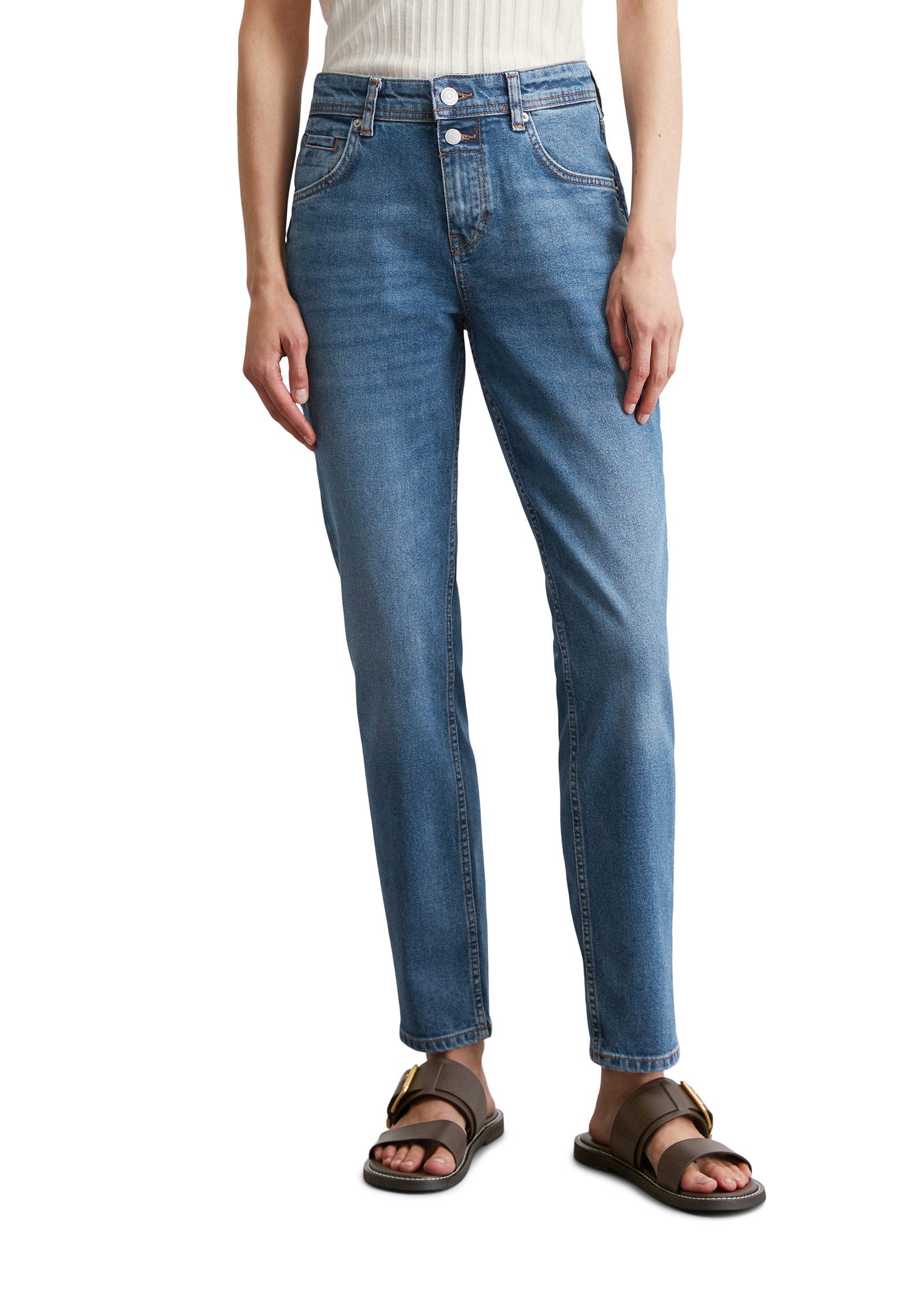 Marc O'Polo Boyfriend-Jeans aus stretchigem Organic günstig online kaufen