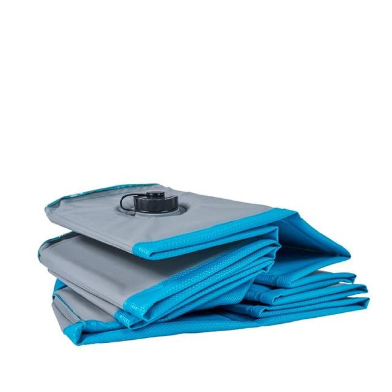 HAC24 Hundepool Faltbarer Hundeplanschbecken Hunde Pool, Ablassventil 80 x 20 cm Rutschfester Boden