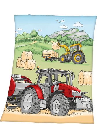  Kinderdecke Traktor Herding Young Coll...