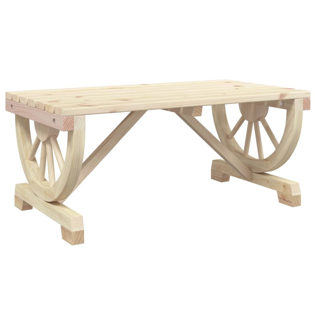 vidaXL Gartentisch Garten-Couchtisch 90x50x40 cm Massivholz günstig online kaufen