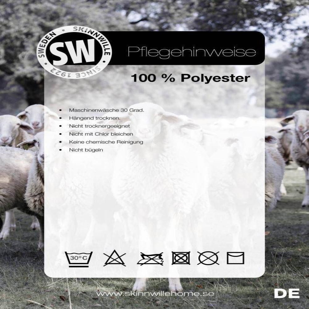 Plaid Leo Kuscheldecke von Skinnwille, Eskimo