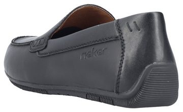 Rieker Mokassin Slipper, Loafer, Autofahrer Schuh mit typischer Mokassin-Naht