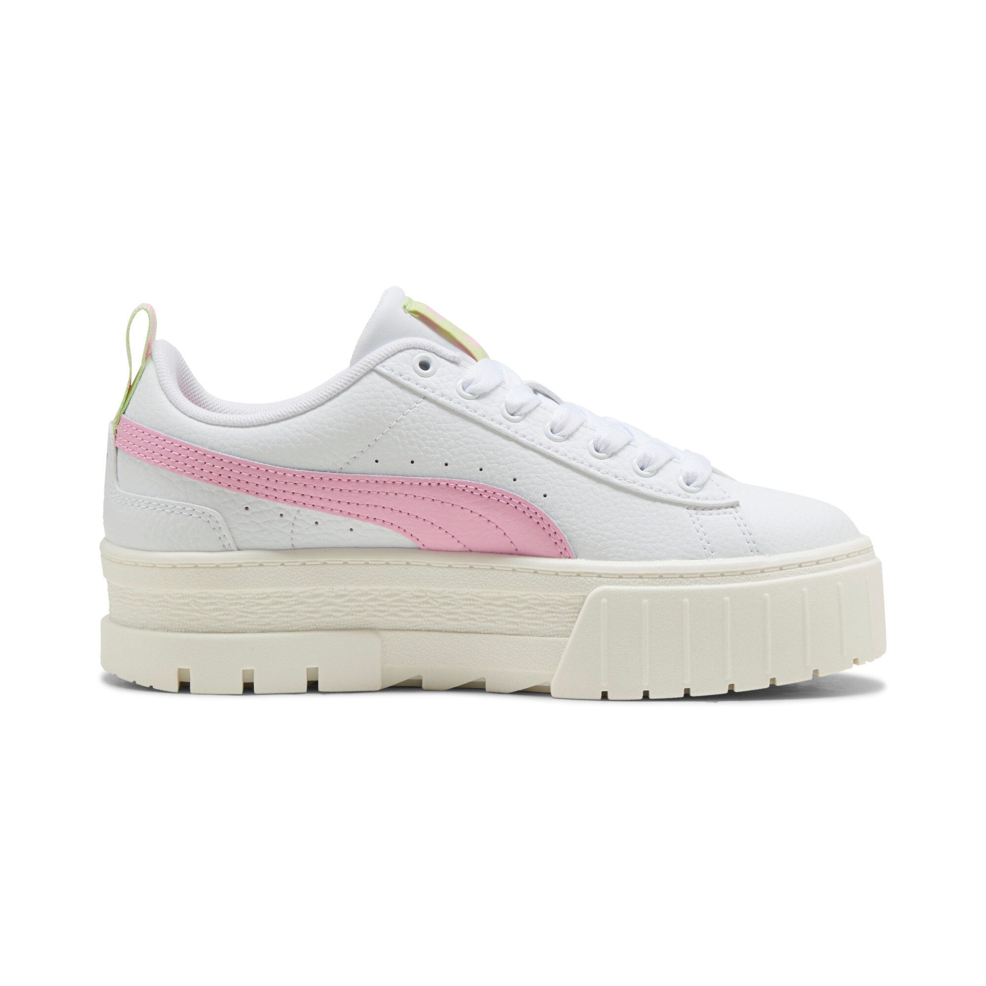 PUMA MAYZE LTH JR Sneaker mit strukturierter Plateau-Gummisohle, herausnehmbare Innensohle
