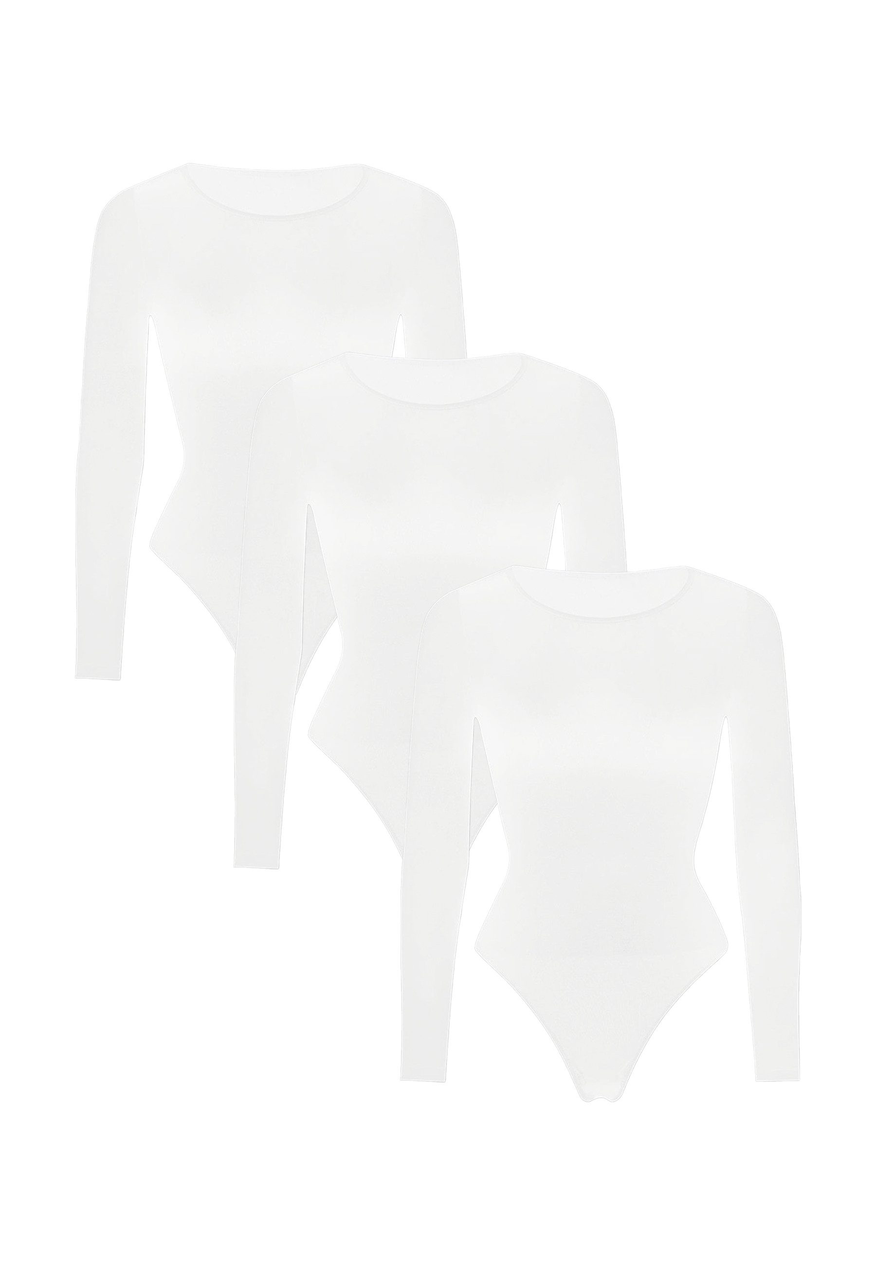 Diademita Body BASIC MAX Langarm Body Frauen 3er Pack (Set, 3-tlg., 3er Pac günstig online kaufen