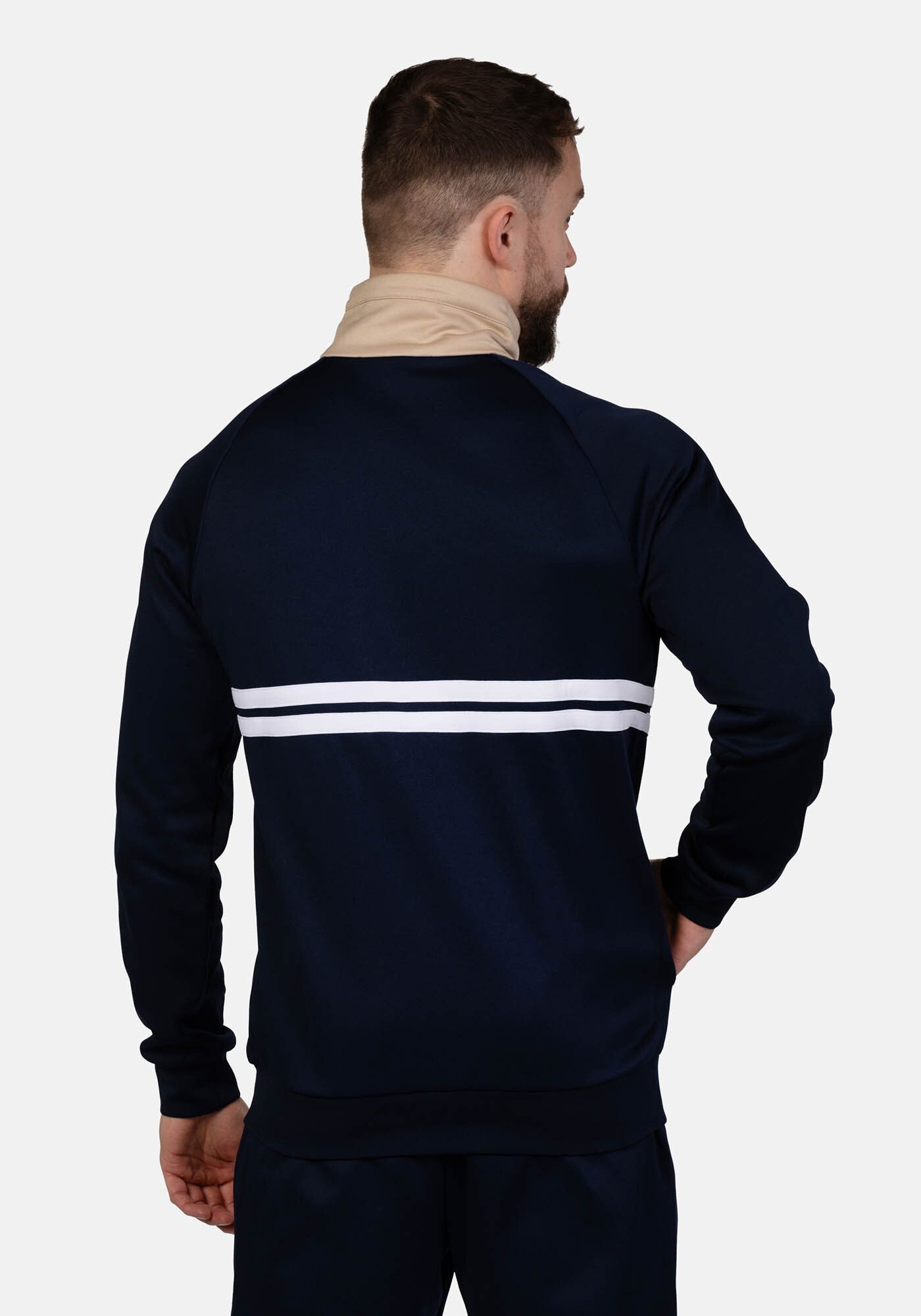 Sergio Tacchini Trainingsjacke DALLAS TRACK TOP Herren Trainingsjacke Herren, leichte Jacke, Retro, Sportjacke, Outdoor, Sale