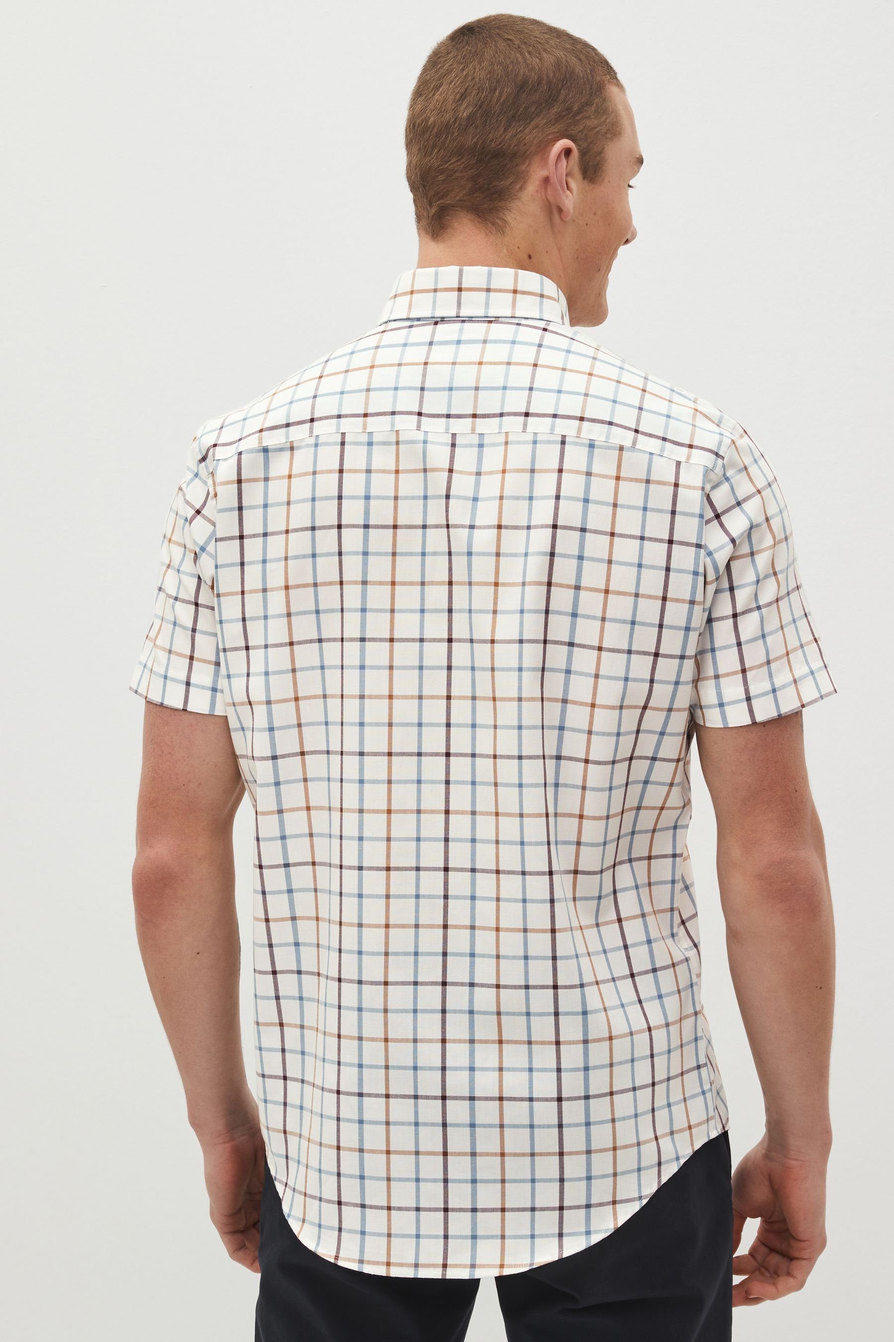 Next Businesshemd Pflegeleichtes Button-Down-Oxford-Hemd (1-tlg) günstig online kaufen
