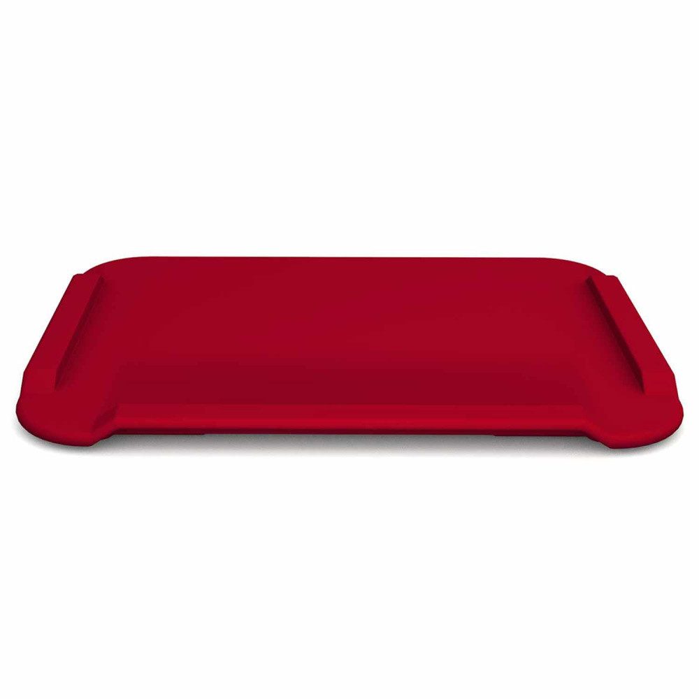 RUSSKA Trinklernbecher Ornamin Ess- und Zubereitungsbrett mit Stop-Trick Modell 910 - Rot