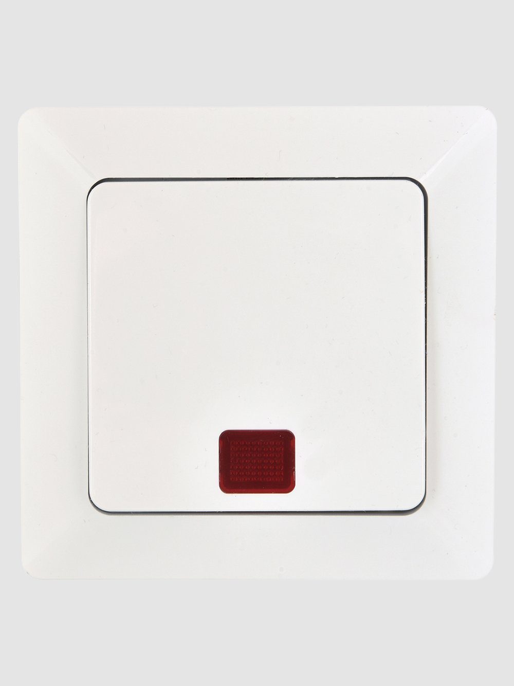 Lichtschalter Wechselschalter mit Kontrollleuchte, Unterputz, AC250V/10A IP20