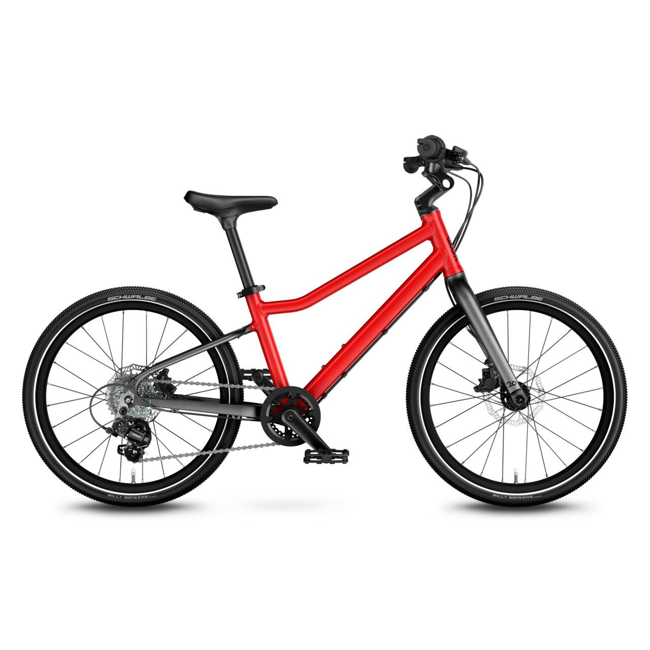 WOOM Jugendfahrrad EXPLORE 4 Kinderfahrrad 20" red